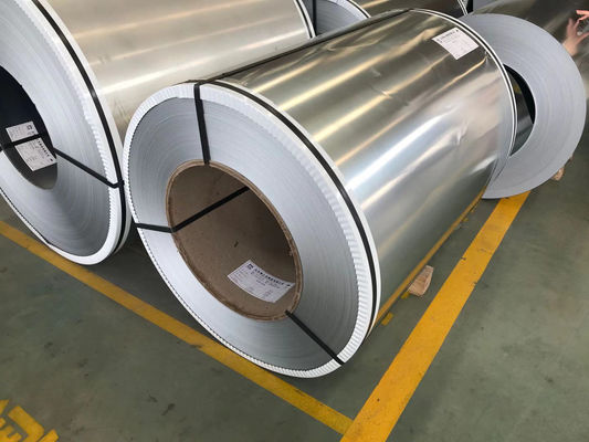 Zinc Aluminium Coated Steel Coil 3105 500mm With Spangle
