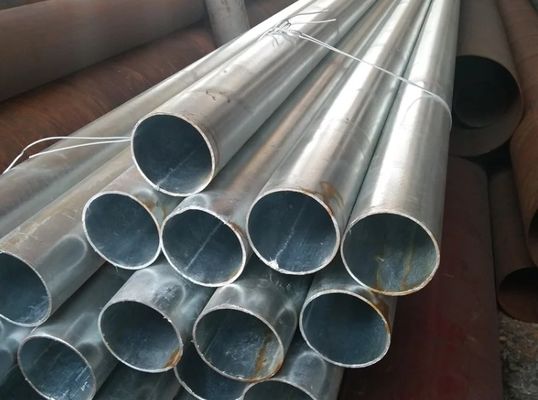 Seamless Hot Dipped Galvanized Steel Pipe Thickness 0.8mm-12mm
