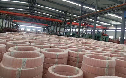 Polire tubi di rame ad alta temperatura